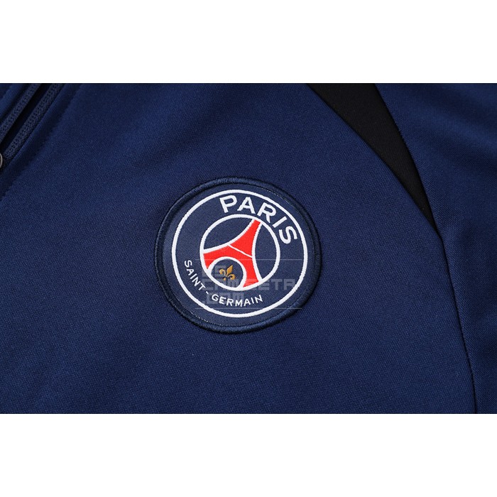 Chaqueta con Capucha del Paris Saint-Germain 2022-2023 Azul - Haga un click en la imagen para cerrar